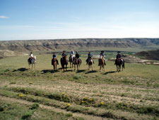Canada-Alberta-High Plains Drifter Ride